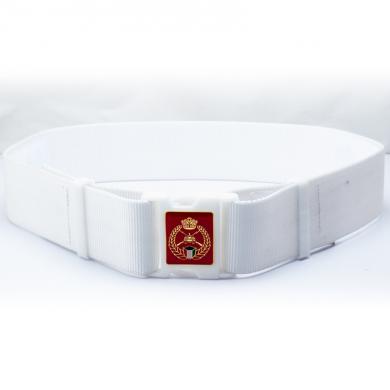 Kuwait Military White Nylon Belt 